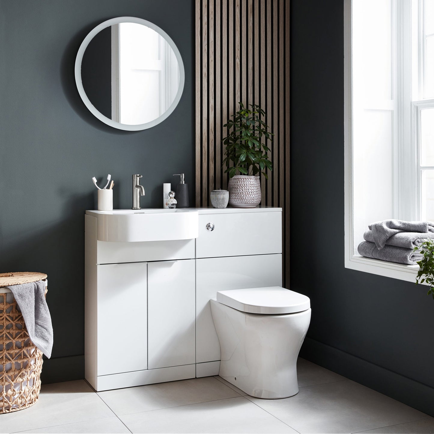 Fusion P Basin Unit White