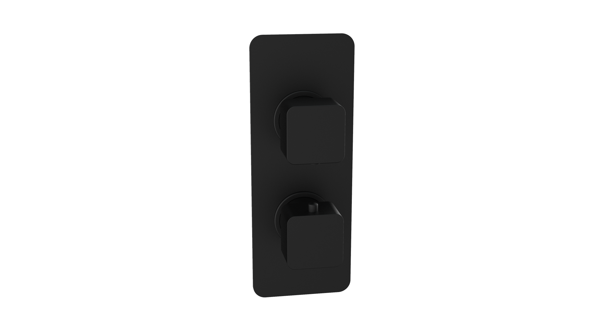 Kolt Concealed Shower Valve (Twin Outlet) Matt Black