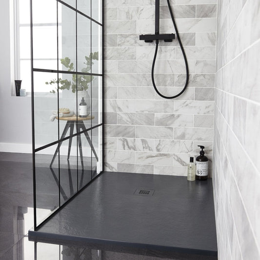 Stone Rectangle Tray - 1200x800mm Graphite