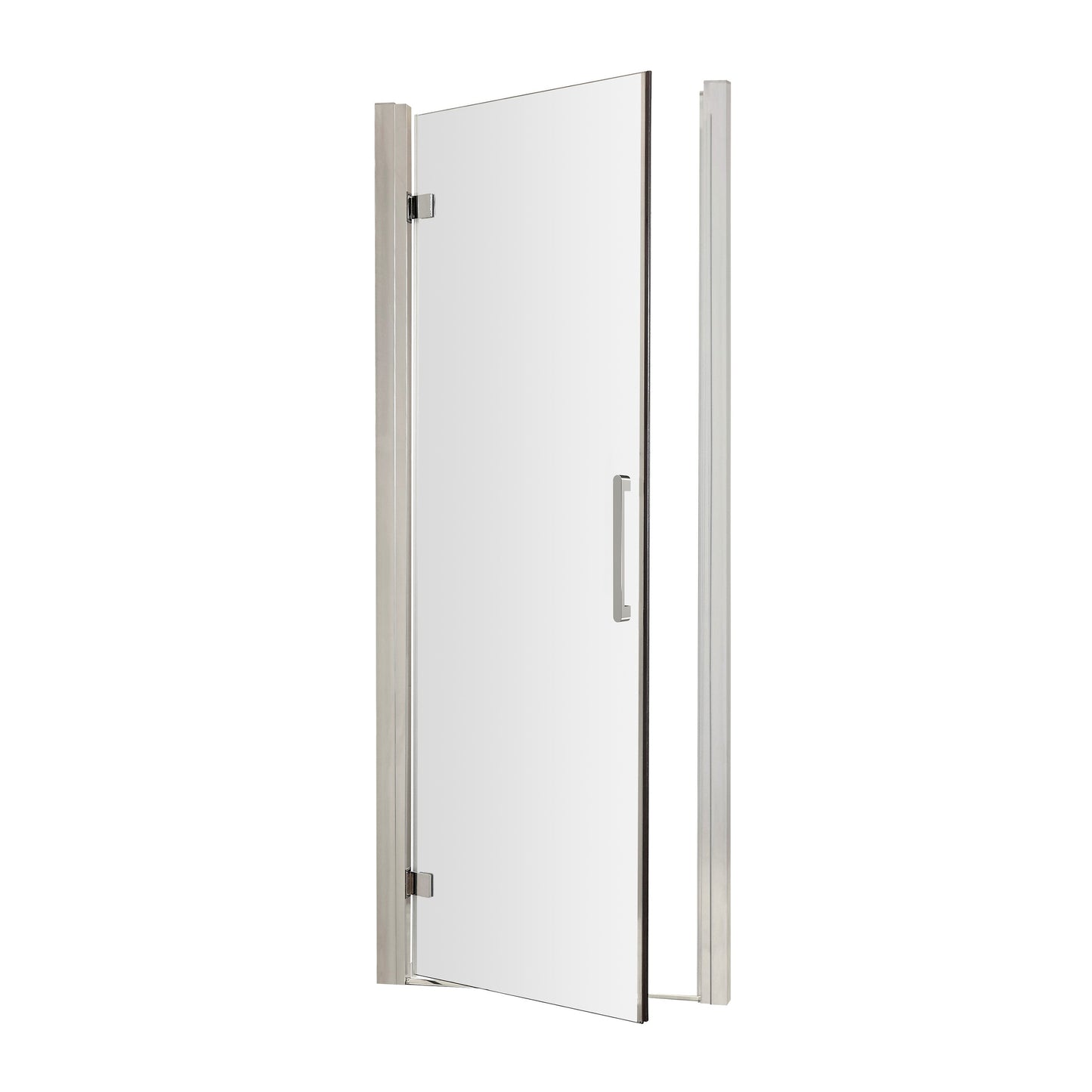 Hudson Reed Apex 900mm Chrome Hinged Shower Door With Handle