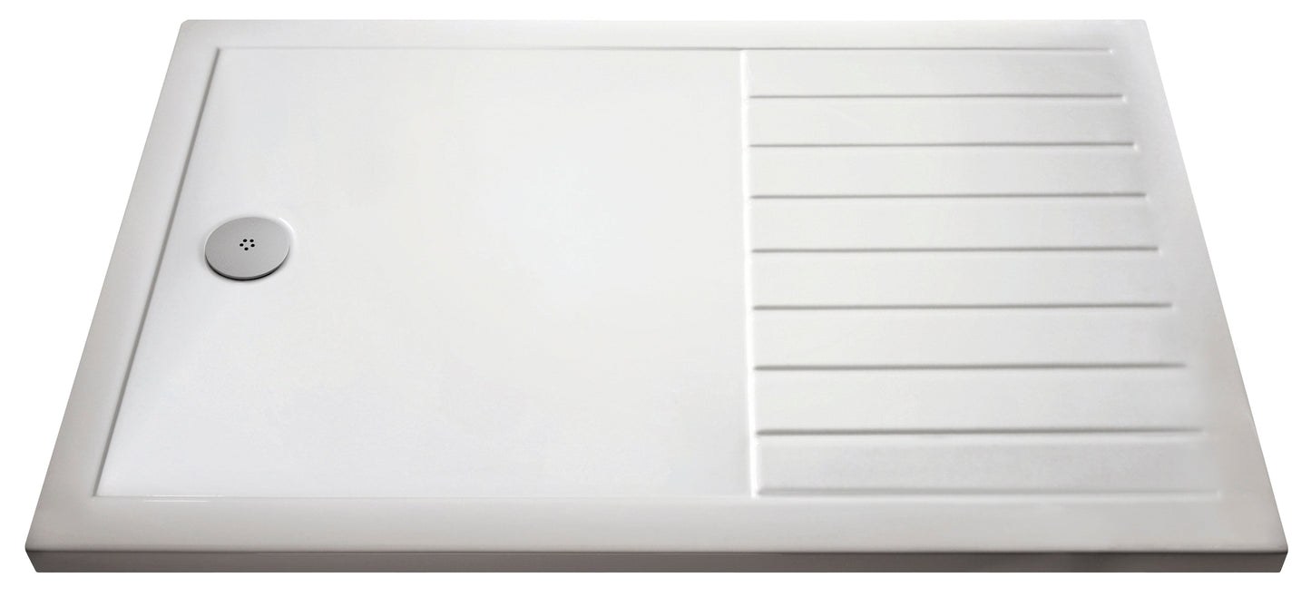 Rectangular Walk-In Slimline Shower Tray 1600 x 800mm