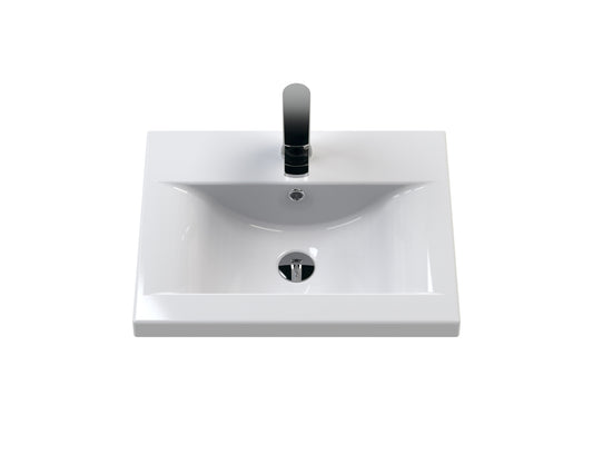 Urban Floor Standing 2 Door Vanity Unit with Mid-Edge Basin 500mm