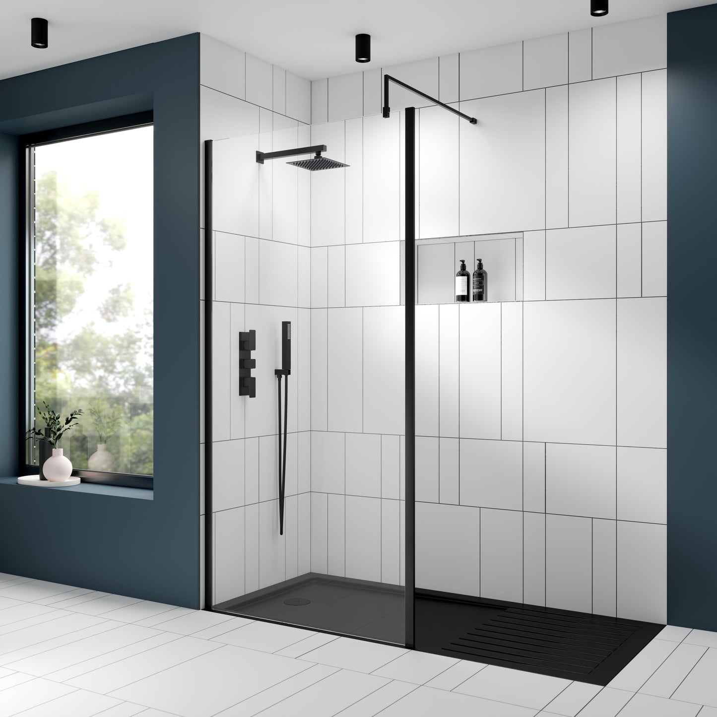 Rectangular Walk-In Slimline Shower Tray 1400 x 800mm